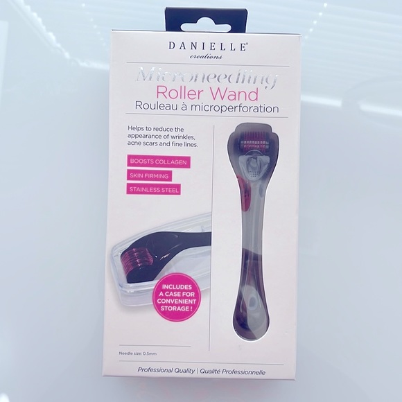 Danielle Creations Microneedling Roller Wand - Black - Picture 1 of 5